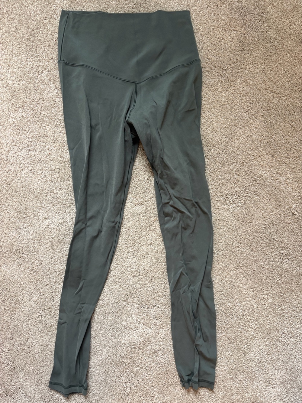 aerie Active Leggings in Olive Green